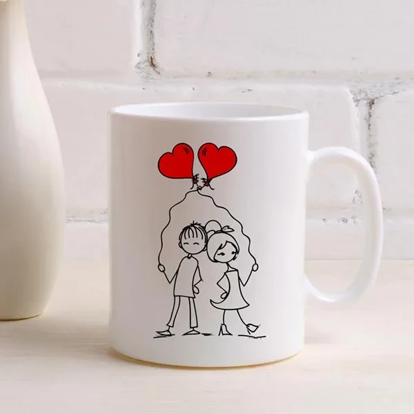 Valentine's Cartoon Mug