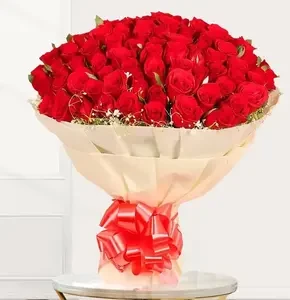 Big Bouquet of Red Roses